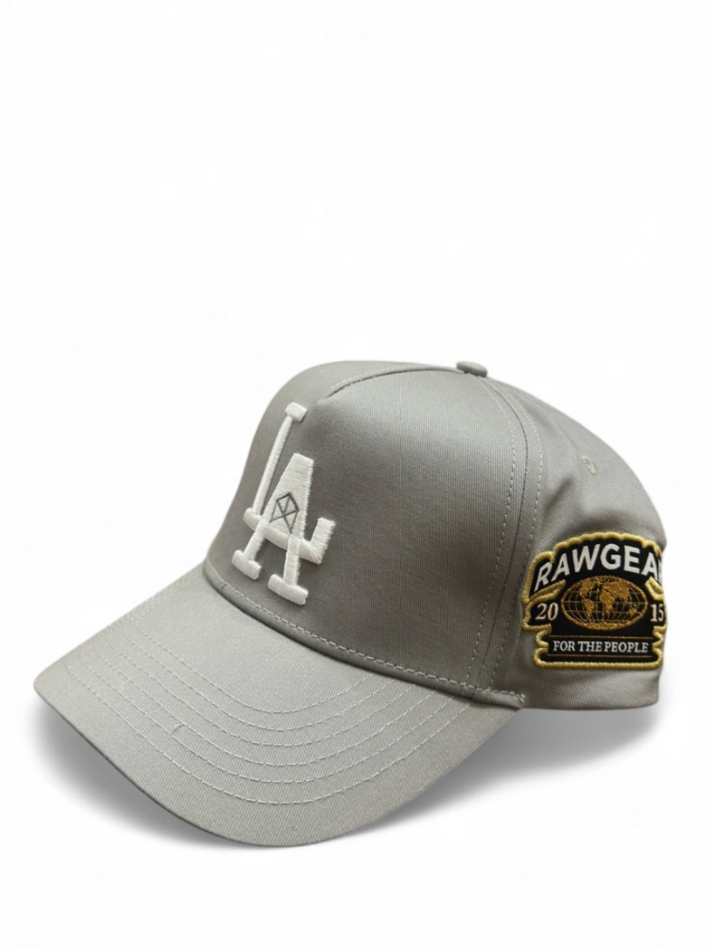Rawgear LA Dodgers Grey Embroidered Snapback Cap (NWT)